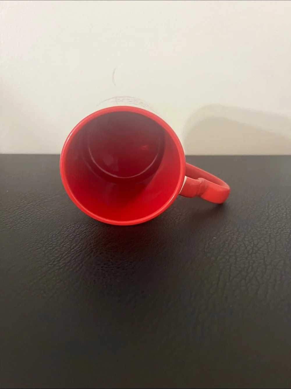 Heart-Handle 'Thank You Mom' Floral Mug - Red & White